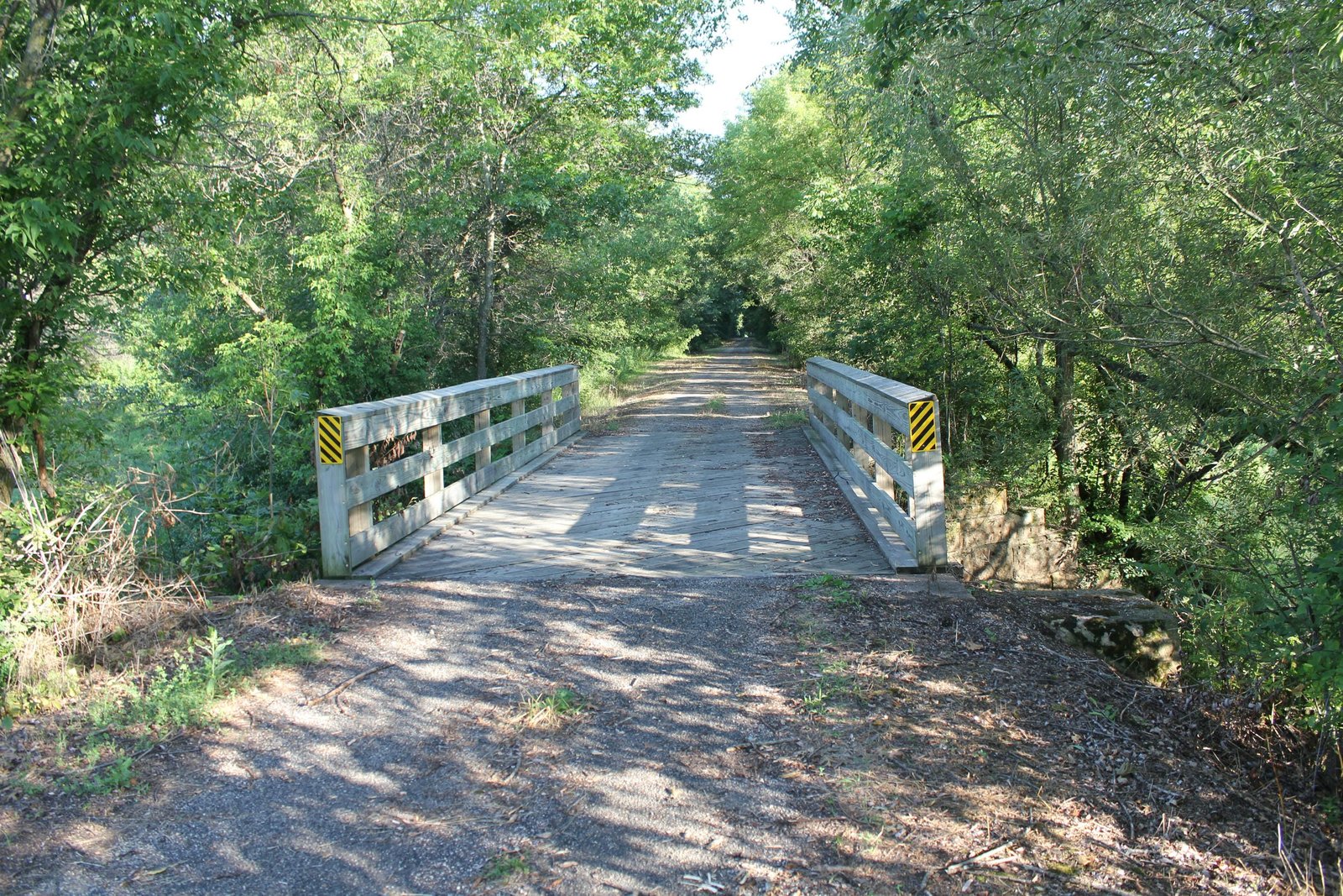 Looking south